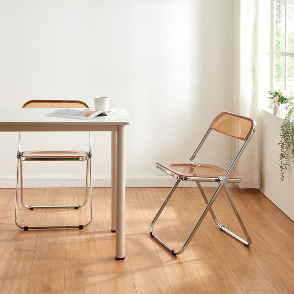 Conjunto de sillas plegables Pornainen [en.casa]