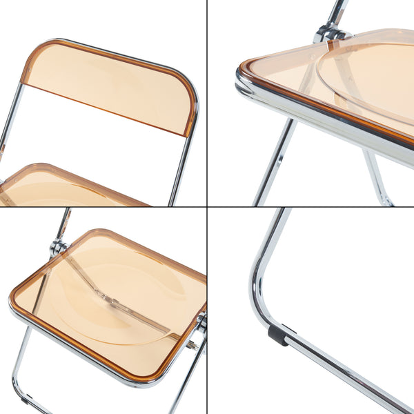 Conjunto de sillas plegables Pornainen [en.casa]