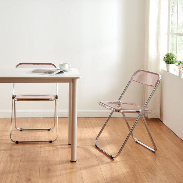 Conjunto de sillas plegables Pornainen [en.casa]