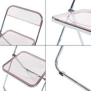 Conjunto de sillas plegables Pornainen [en.casa]