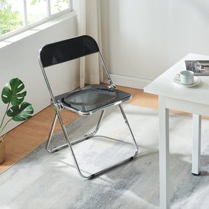 Conjunto de sillas plegables Pornainen [en.casa]