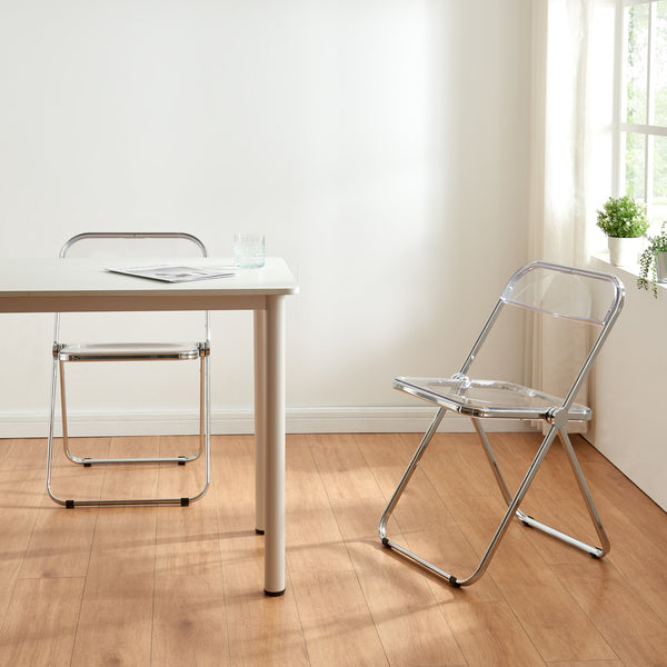 Conjunto de sillas plegables Pornainen [en.casa]