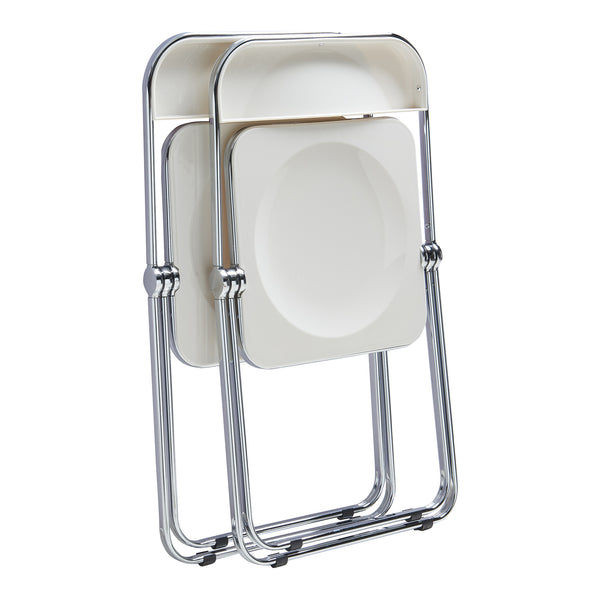 Conjunto de sillas plegables Pornainen [en.casa]