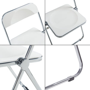 Conjunto de sillas plegables Pornainen [en.casa]