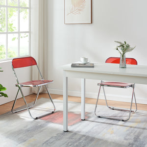 Conjunto de sillas plegables Pornainen [en.casa]