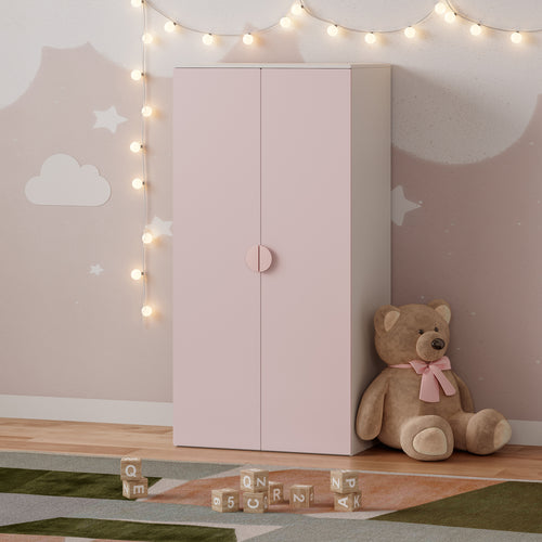 Armario para ropa infantil Sandnes 123x60x40 cm [en.casa]