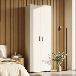 Armario Chalvefted 175x60x35 cm Blanco [en.casa]