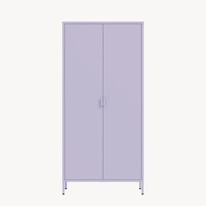 Armario Ropero Esteli 2 percheros 4 estantes 170x80x45cm - [en.casa] 