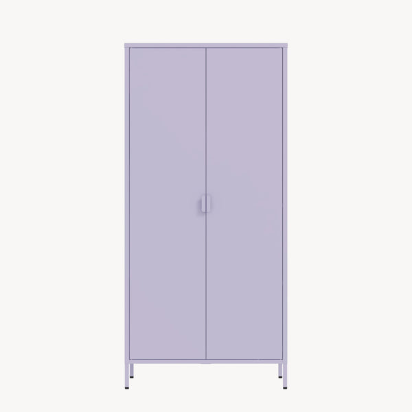 Armario Ropero Esteli 2 percheros 4 estantes 170x80x45cm - [en.casa] 