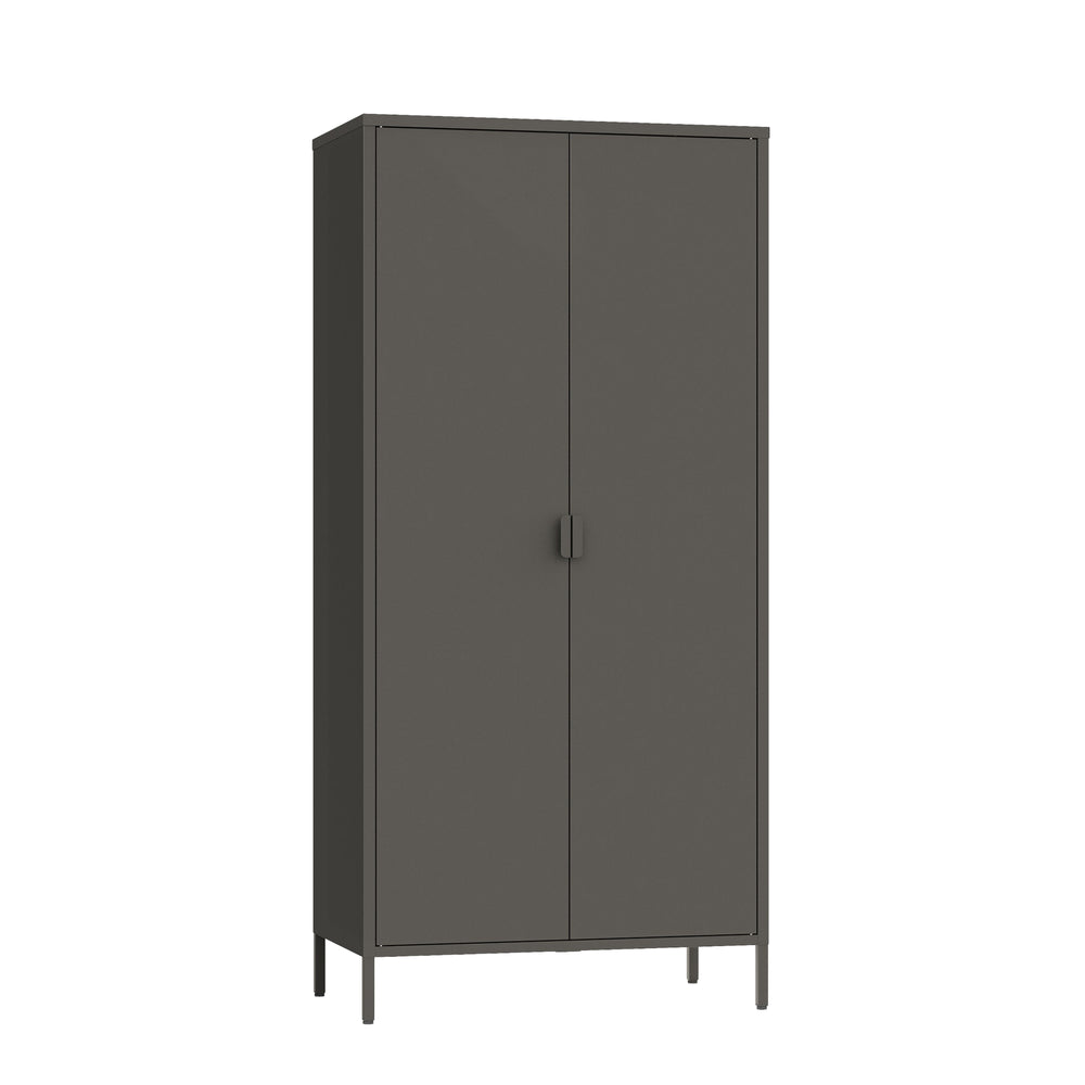 Armario Esteli 170x80x45 cm Acero [en.casa]