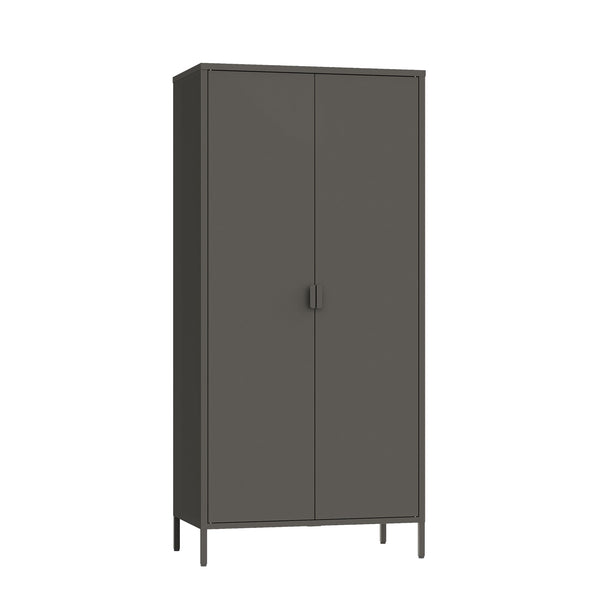 Armario Esteli 170x80x45 cm Acero [en.casa]