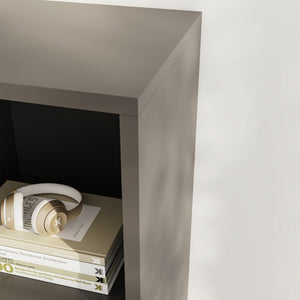 Perchero Burro Nesbyen con 4 estantes aglomerado 126x90x30 cm [en.casa]