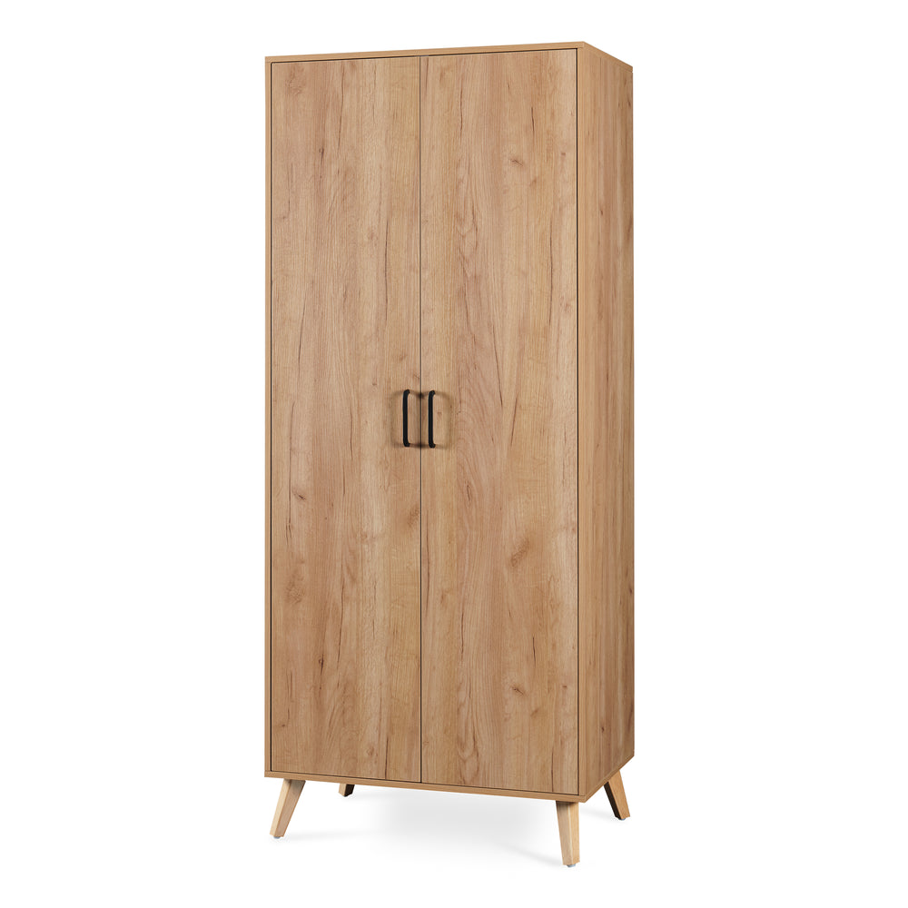 Armario Norg puertas barra compartimentos [en.casa]