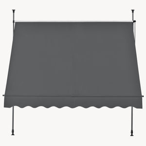 Toldo articulado con armazón Stem enrollable - acero /poliéster [pro.tec]