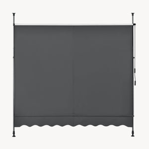 Toldo articulado con armazón Stem enrollable - acero /poliéster [pro.tec]