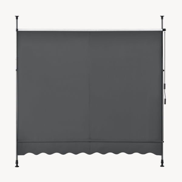 Toldo articulado con armazón Stem enrollable - acero /poliéster [pro.tec]