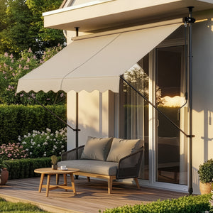 Toldo articulado con armazón Stem enrollable - acero /poliéster [pro.tec]