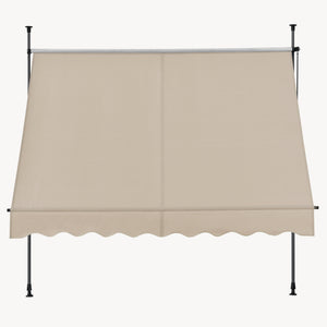 Toldo articulado con armazón Stem enrollable - acero /poliéster [pro.tec]
