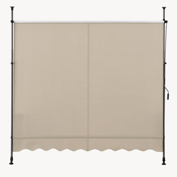 Toldo articulado con armazón Stem enrollable - acero /poliéster [pro.tec]