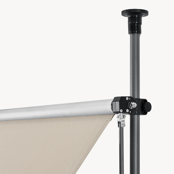 Toldo articulado con armazón Stem enrollable - acero /poliéster [pro.tec]