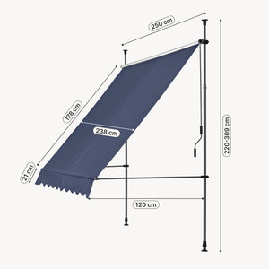 Toldo articulado Stem barras telescópicas  [pro.tec]