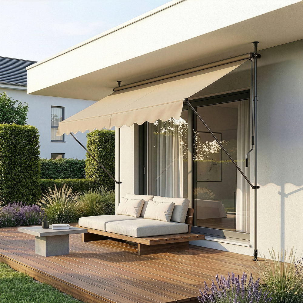 Toldo de pinza Stem gris o color arena [pro.tec]