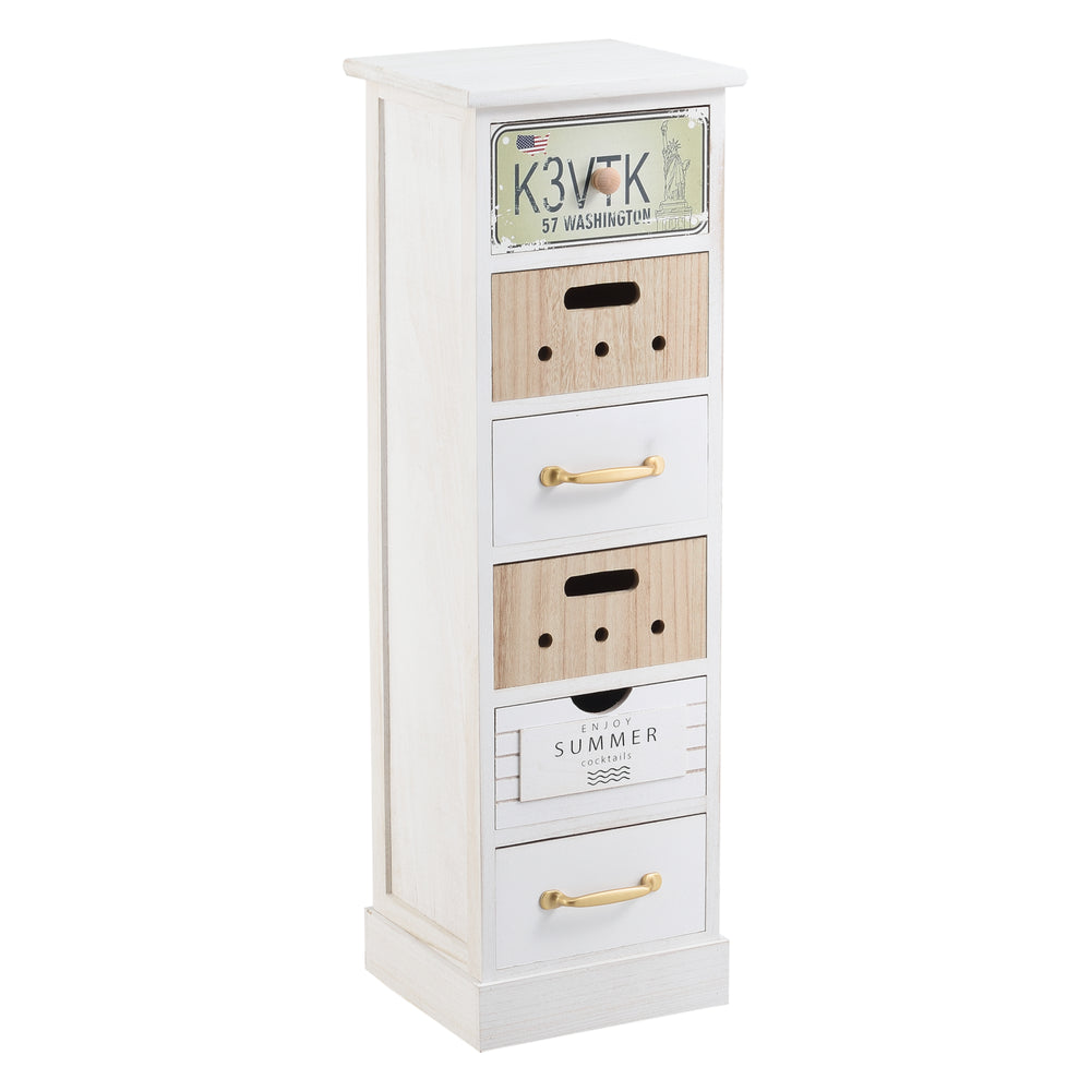 Cómoda Salo con 6 cajones 91x29x27cm en varios colores [en.casa] - premiumXL