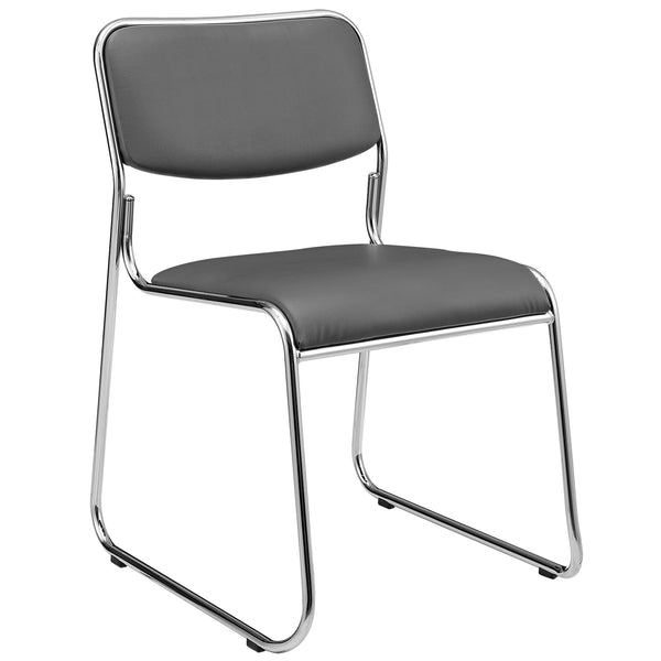 Silla de conferencia juego de 4 con tapizado de cuero sintético en varios colores [pro.tec]
