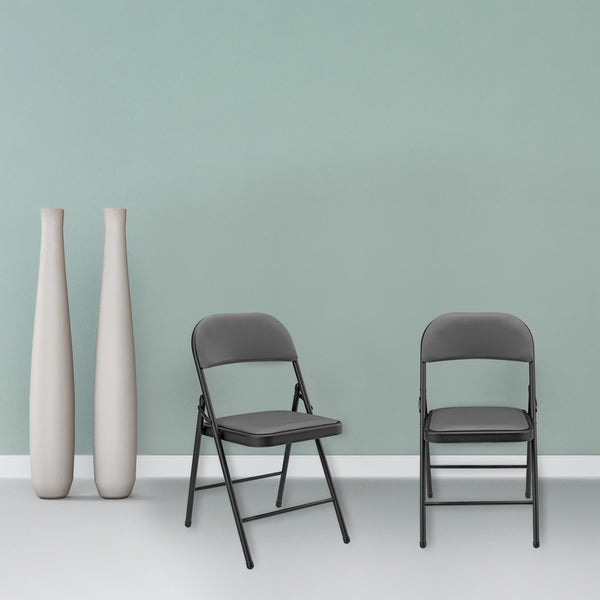 [pro.tec]® Silla de oficina plegable - en diferentes colores - Silla de conferencia 