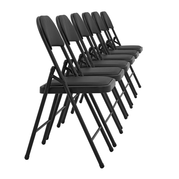 [pro.tec]® Silla de oficina plegable - en diferentes colores - Silla de conferencia 