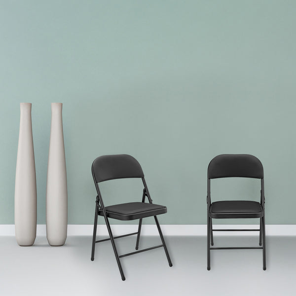 [pro.tec]® Silla de oficina plegable - en diferentes colores - Silla de conferencia 