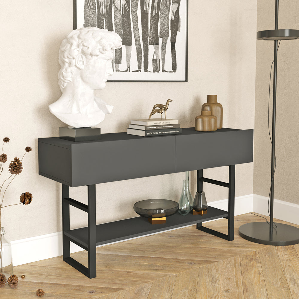 Consola Lappeenranta 139x43x76cm en varios colores [en.casa] - premiumXL