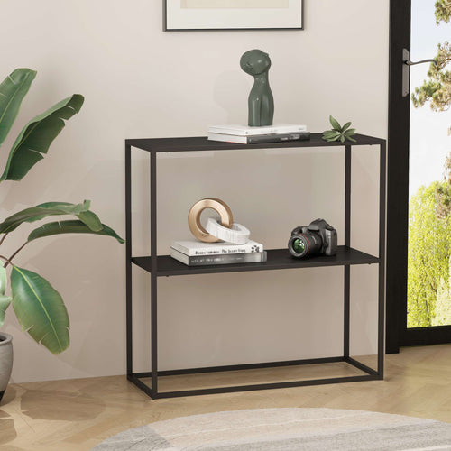 Consola Strömstad 80x80x26cm de acero [en.casa] - premiumXL