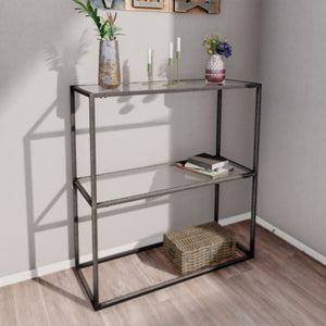 Mesa consola Konnevesi 85 x 80 x 30 cm varios colores [en.casa]