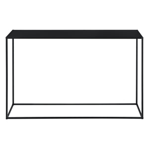 Mesa consola metal negro en varios tamaños [en.casa]