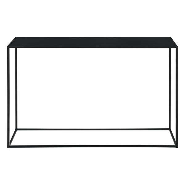 Mesa consola metal negro en varios tamaños [en.casa]