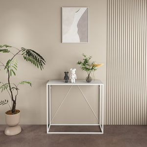 Mesa consola Austevoll 90x30x80cm en varios colores [en.casa]