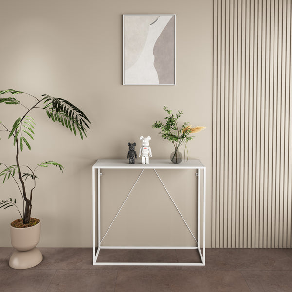 Mesa consola Austevoll 90x30x80cm en varios colores [en.casa]