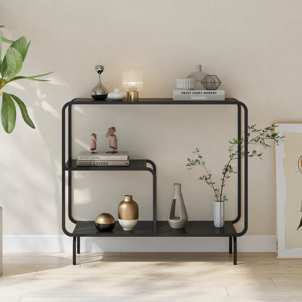 Mesa consola Færder Metal [en.casa]