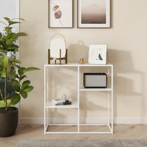 Mesa consola Strömstad con 3 estantes en varios colores [en.casa]