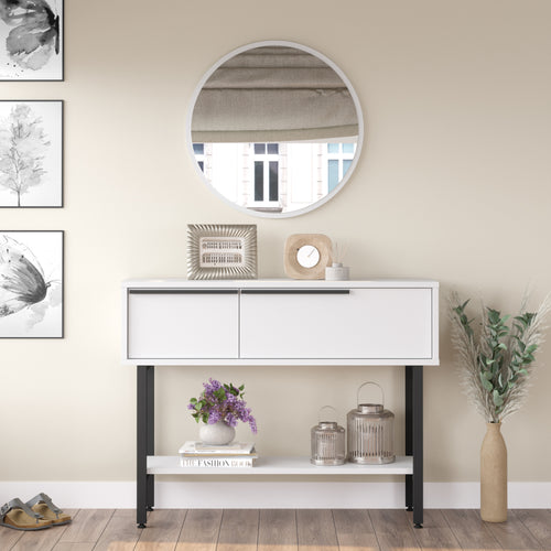 Mesa consola Vesanto 100x30x76 cm [en.casa]