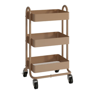 Carro para rollos de cocina Pyhäntä acero [en.casa]