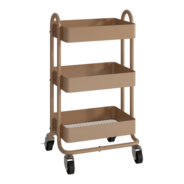 Carro para rollos de cocina Pyhäntä acero [en.casa]