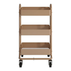 Carro para rollos de cocina Pyhäntä acero [en.casa]