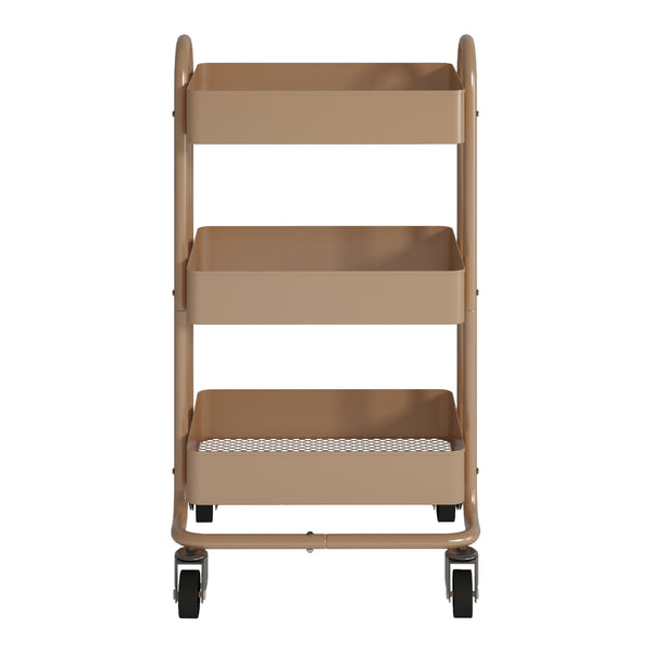 Carro para rollos de cocina Pyhäntä acero [en.casa]