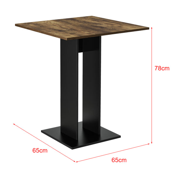 Mesa de cocina Lindesnes 65x65x78 cm en varios colores [en.casa]