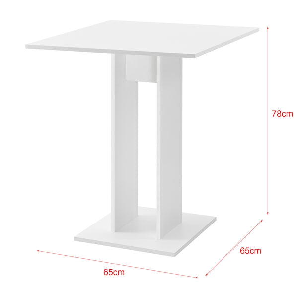 Mesa de comedor Lindesnes 65x65x78 cm en varios colores en.casa