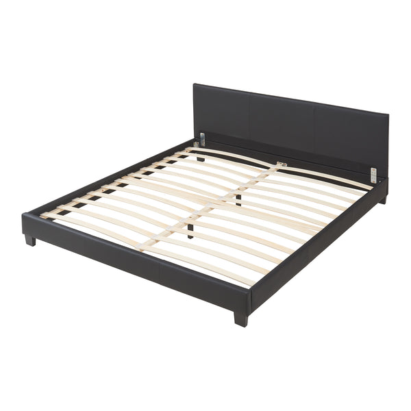 Cama de cuero sintético con colchón Funda de cuero sintético Corium