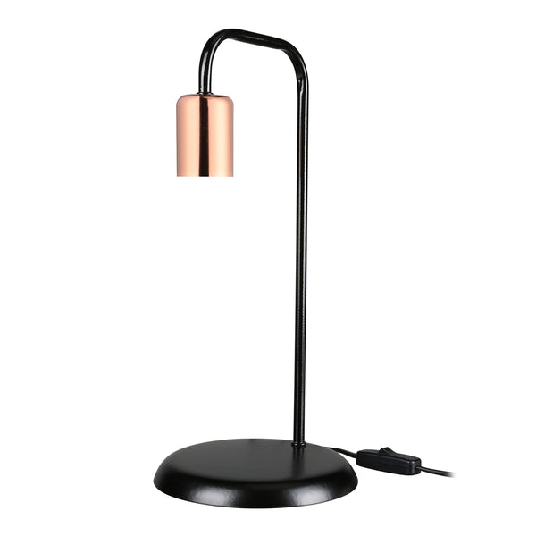 Lámpara de mesa Lancaster E27 de metal en varios colores [lux.pro]