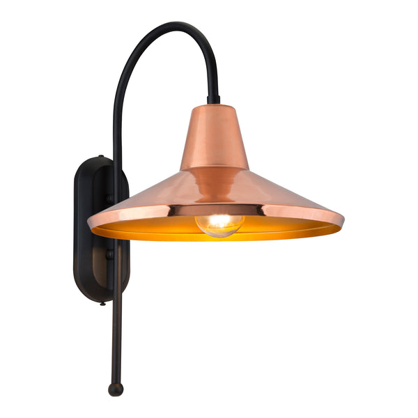 Aplique Kirkcaldy 40 x 30 x 51 cm de 1 llama en varios colores [lux.pro]